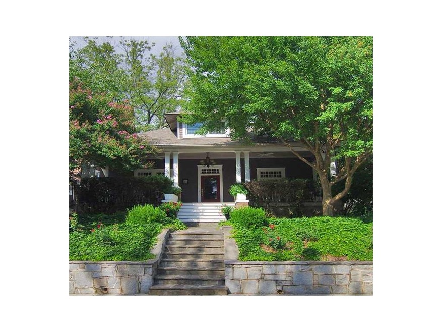 Exterior Front. Perfect for an Inman Park Porch Pa