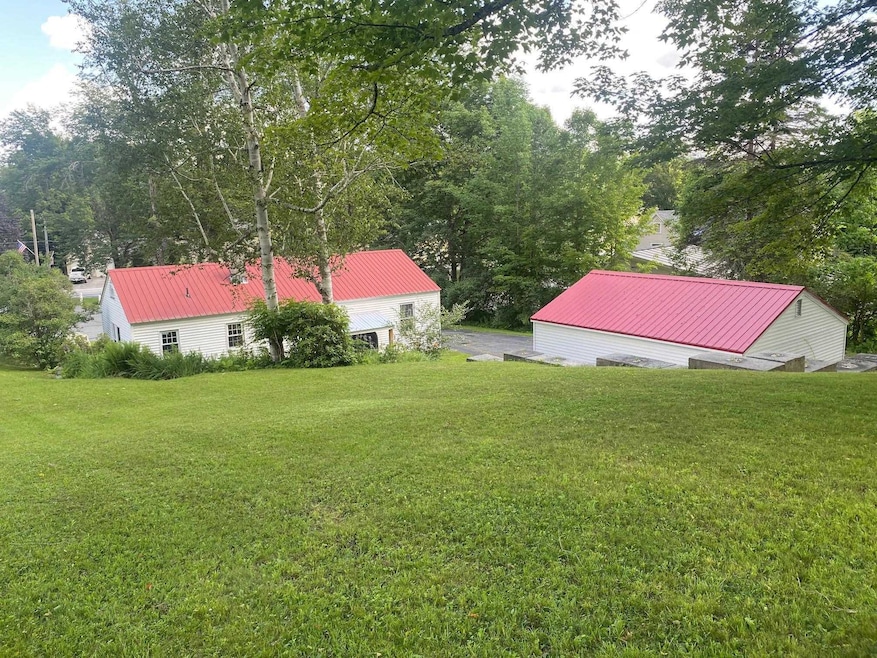 View of house from the backyard
