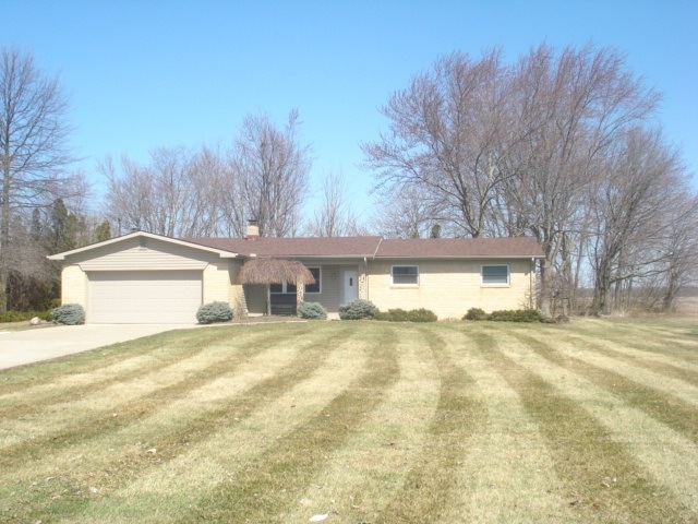 Brick 3 bedroom, 1.5 bath ranch with living room a