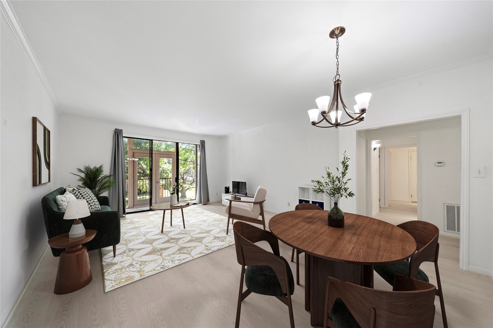Living Room / Dining Room (Virtually Staged)