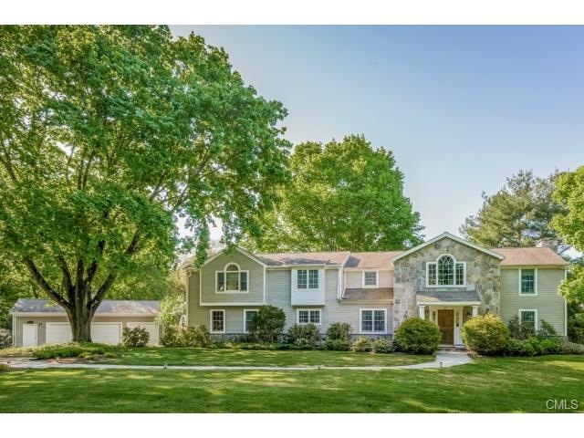 Welcome home! Custom Stone & Cedar Custom Colonial