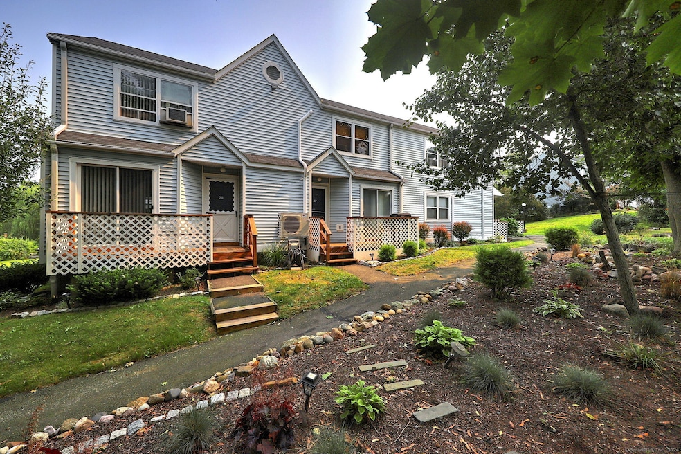 Front Entrance and garden view.