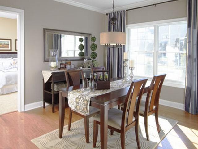 Roomy and open Dining Room