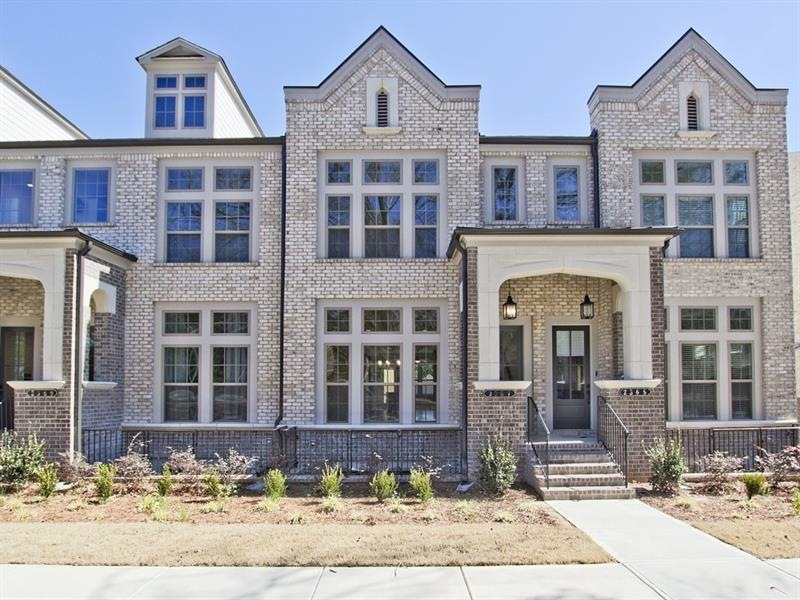 All Brick and Cast Stone Exteriors -  Gated Commun