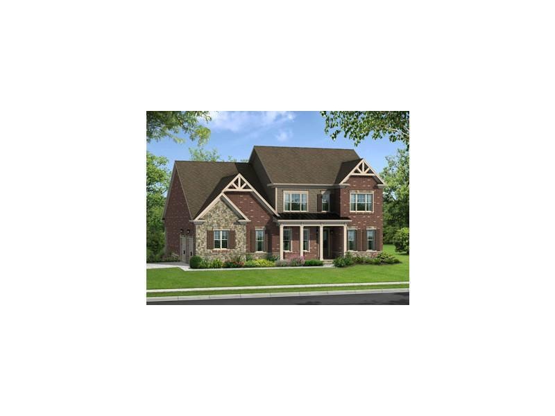 Exterior Front. Brick,Stone, Shake and Covered Fro