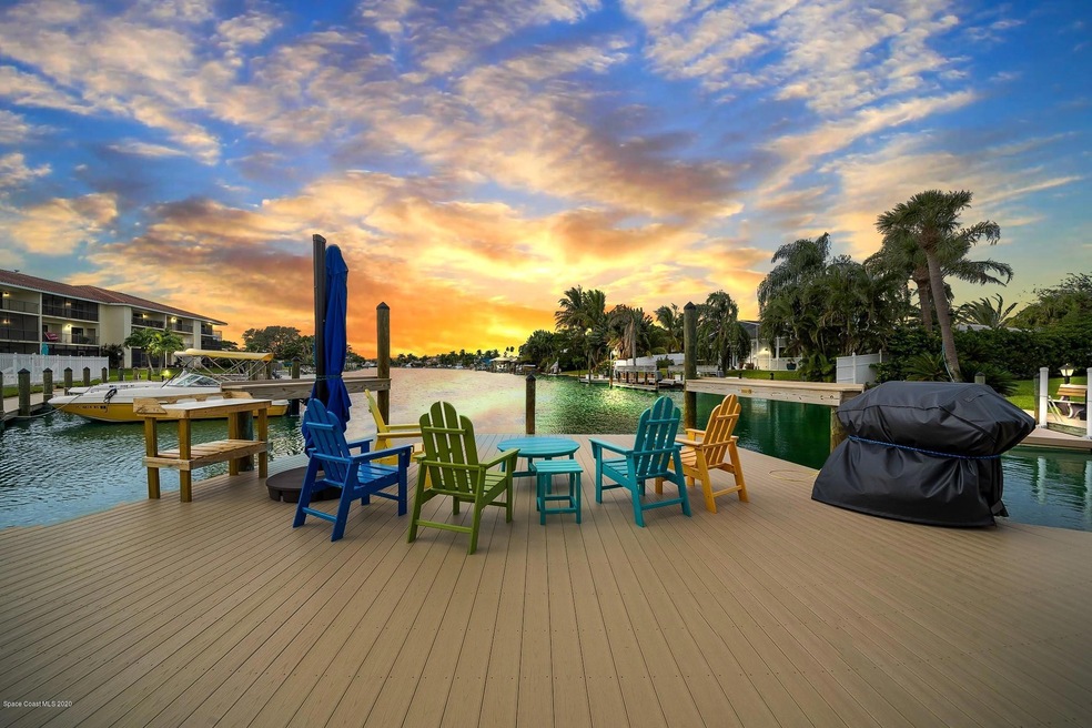 dock sunset