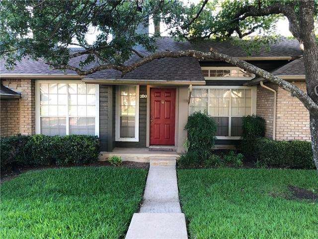 Front of the unit: the exterior freshly painted in