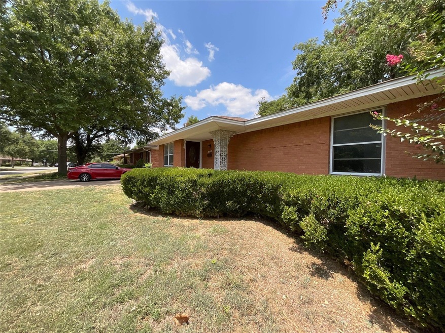 View of front of home with a front yard