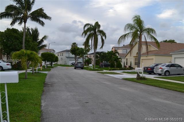Neighborhood street view.