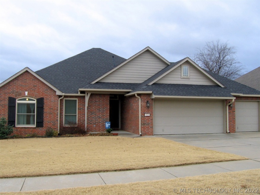 Full brick home with oversized 3-car garage includ