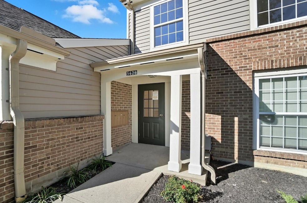 Front door with easy mailbox access