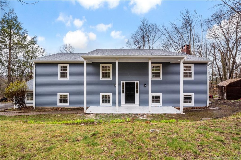 Curb appeal with a nice front porch, perfect to ta