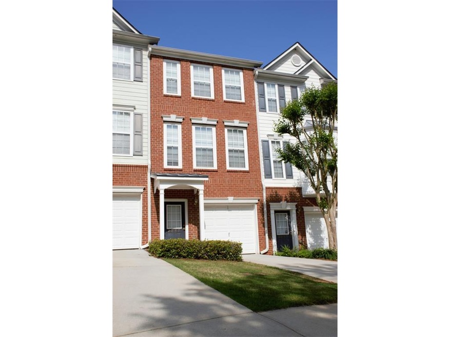 Brick front with 1- car garage