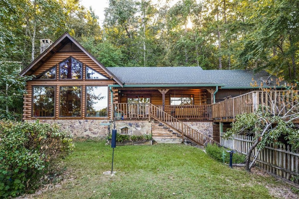 A REAL SATTERWHITE LOG CABIN