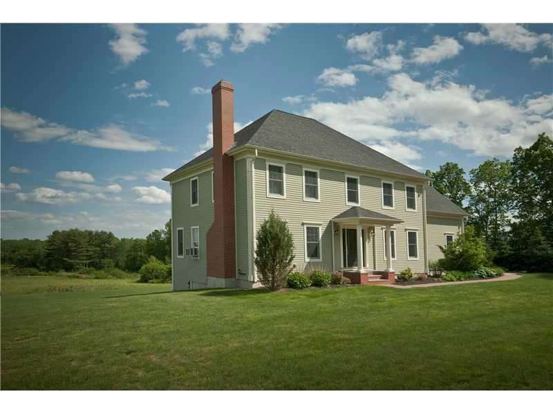 Exterior Front. Stately and...
