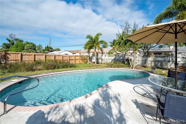 Pool, patio, fenced yard