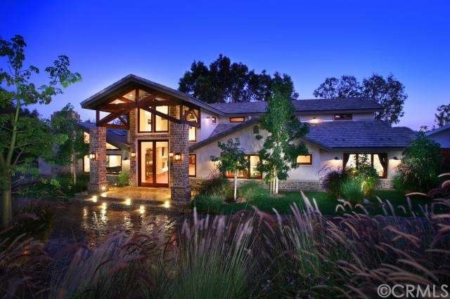 Gorgeous landscaping and lighting