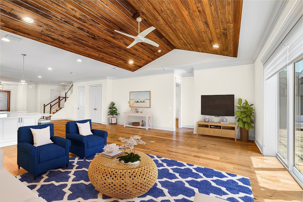 Virtual painting + staging to show a neutral palet