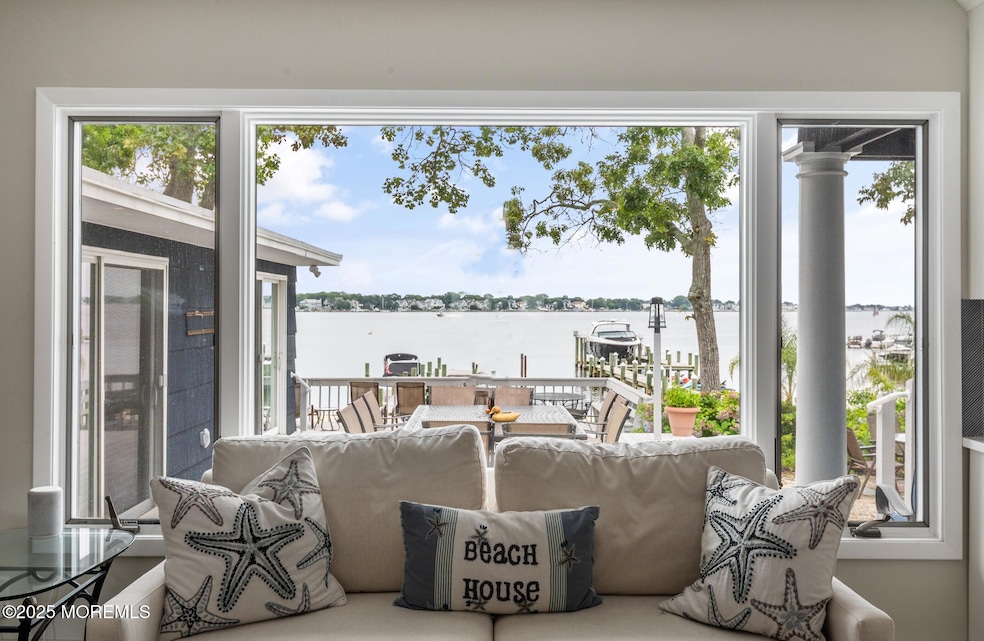 Expansive views of water & private beach