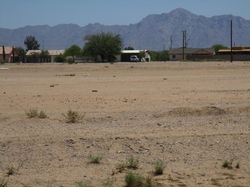 Looking East from front of lot