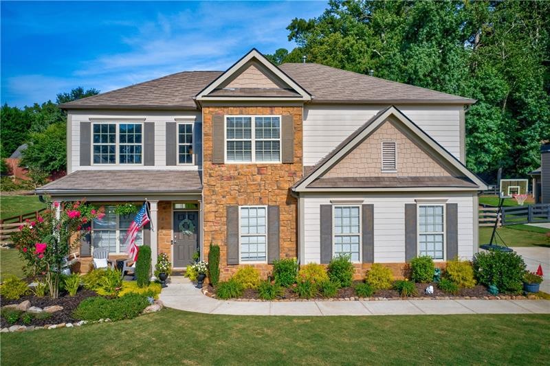 Front exterior of home.