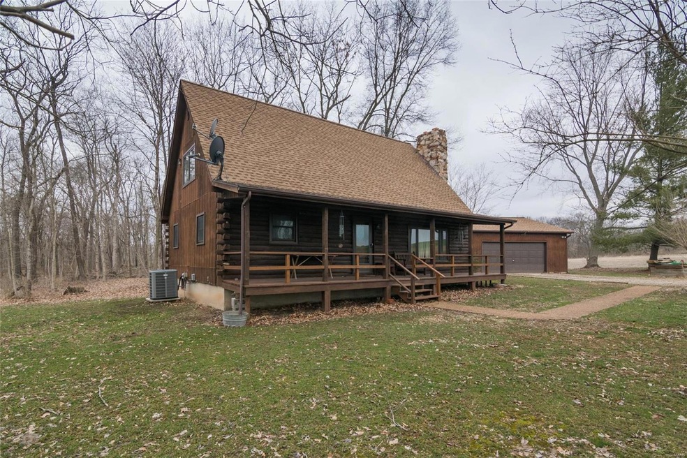 Unique cabin on 6 acres