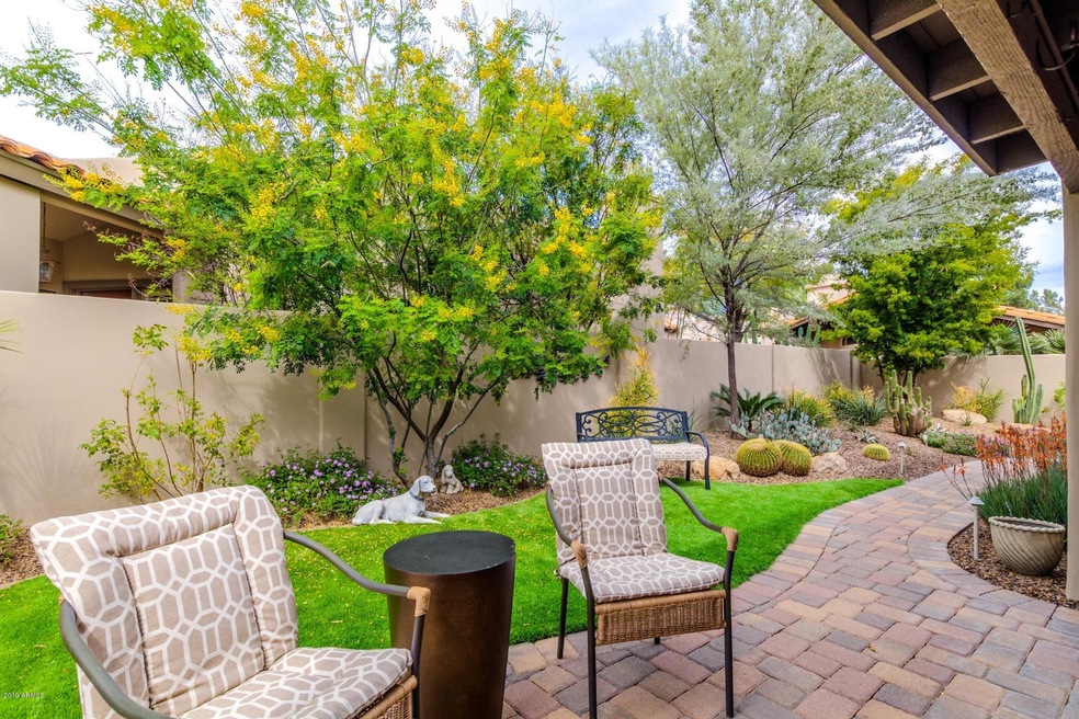 Paved walk ways