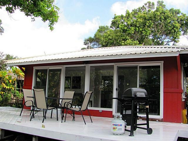 View of out side deck