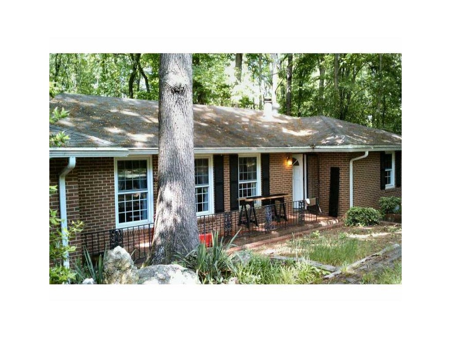 Exterior Front. Four Sided Brick Ranch