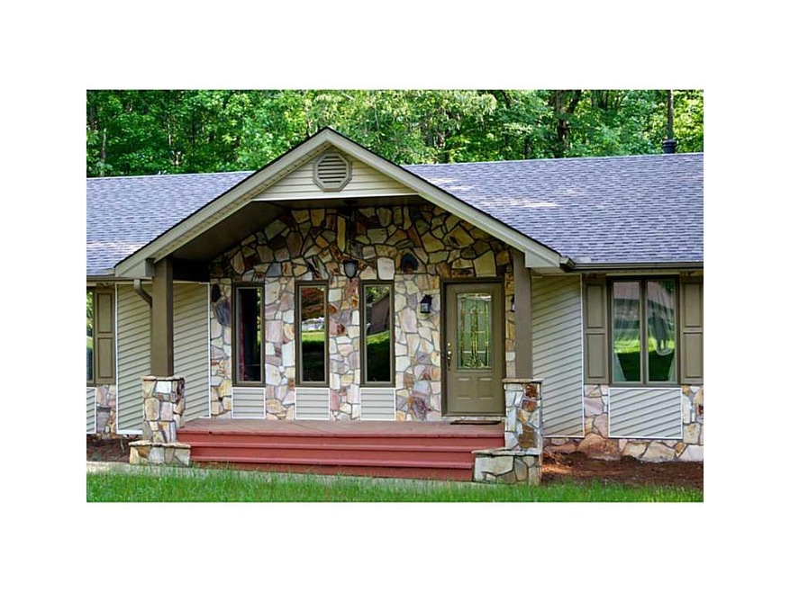 Facade/Exterior Front. Beautiful renovation took p