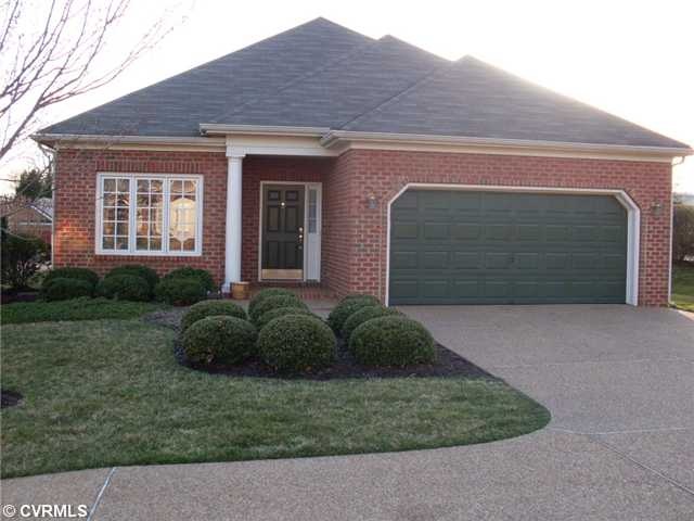 Exterior Front - Aggregate Driveway, Irrigation Sy