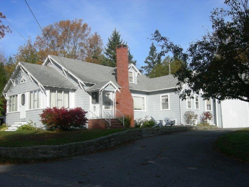 Easterly and south side of house as...