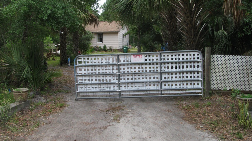 Entrance to Property