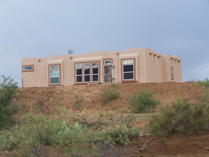 Back View of Front of Home From Road