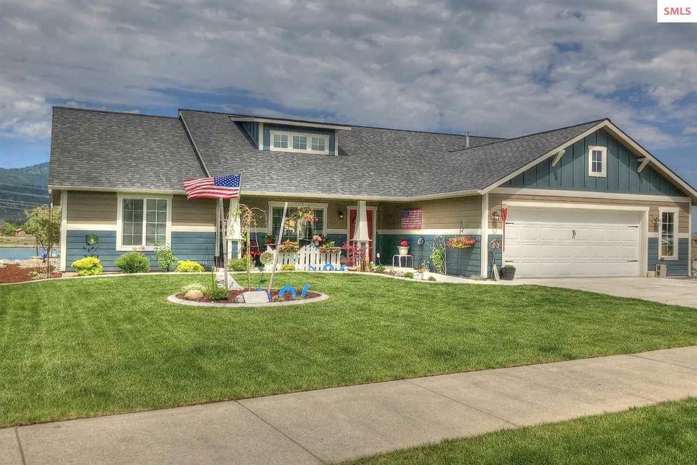 Lakeside single level home