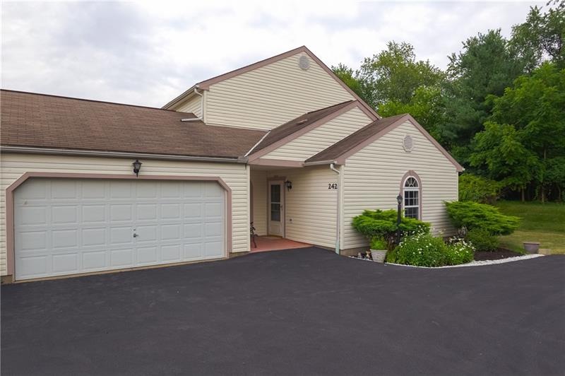 Freshly paved driveway greets you as you enter you