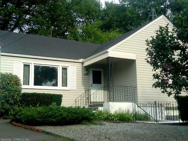 Exterior Front. Freshly Painted Exterior