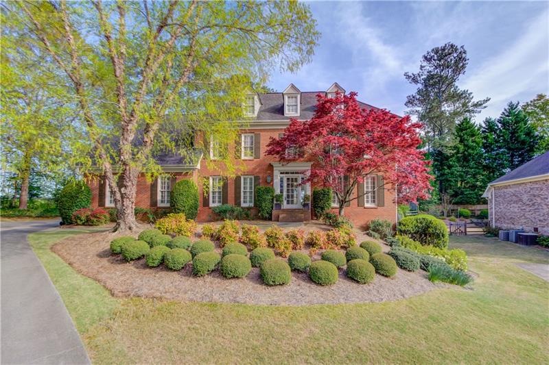 Wow! Great curb appeal - beautiful traditional hom