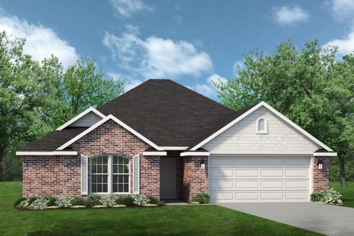 Stock photo, home will look similar.