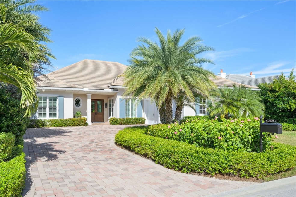 FRONT ELEVATION WITH PAVER DRIVE