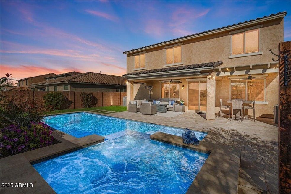 54-Pool & Back of home Twilight