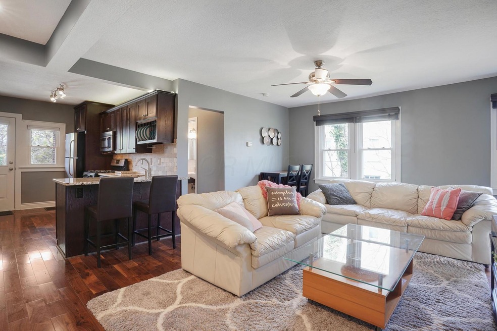 Open concept living space