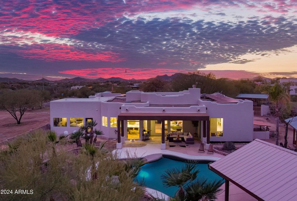 Back yard aerial