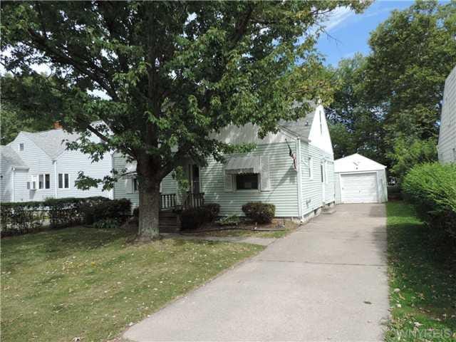 Exterior Front. The lot is 50  x 135 .
