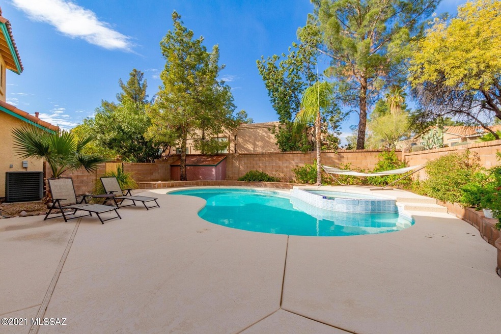 Side Yard w/ Pool and Spa