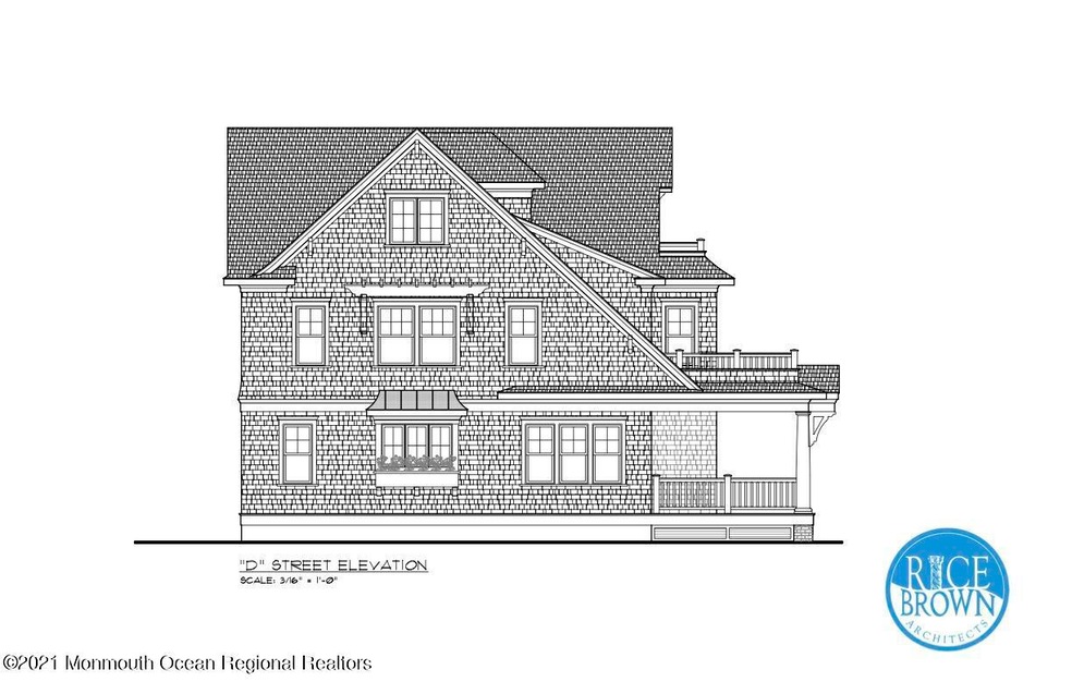 Corner Lot Side Elevation