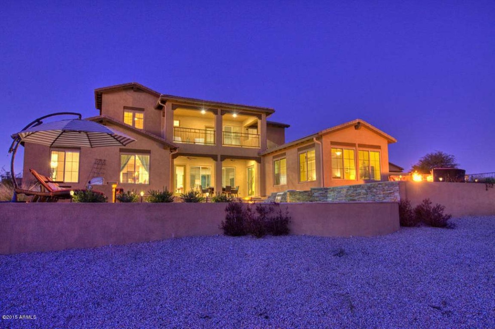 Rear Elevation Night