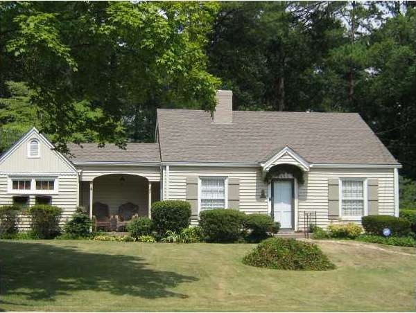 Exterior Front. classic cottage style on quiet str