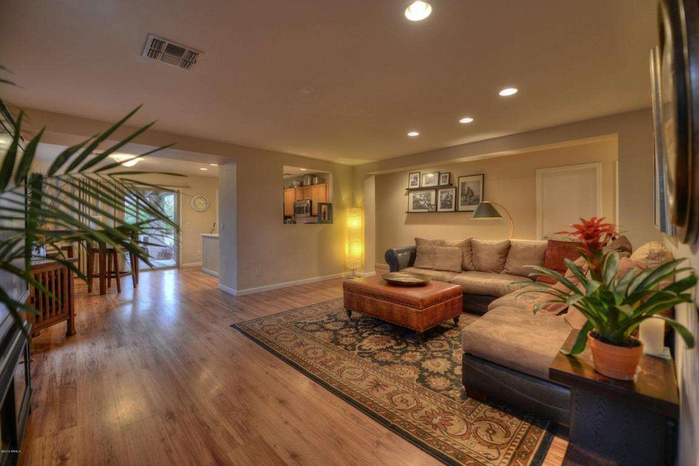 Warm/Inviting Family Room