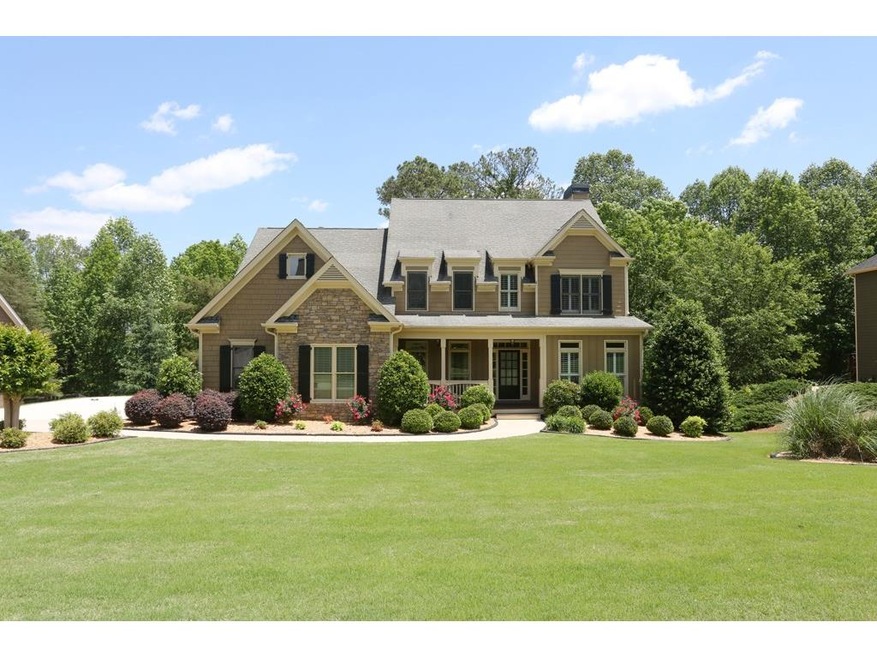 Beautiful home sits on a large .84 acre lot.